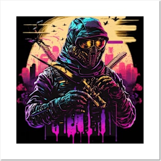 Colorful Ninja Posters and Art